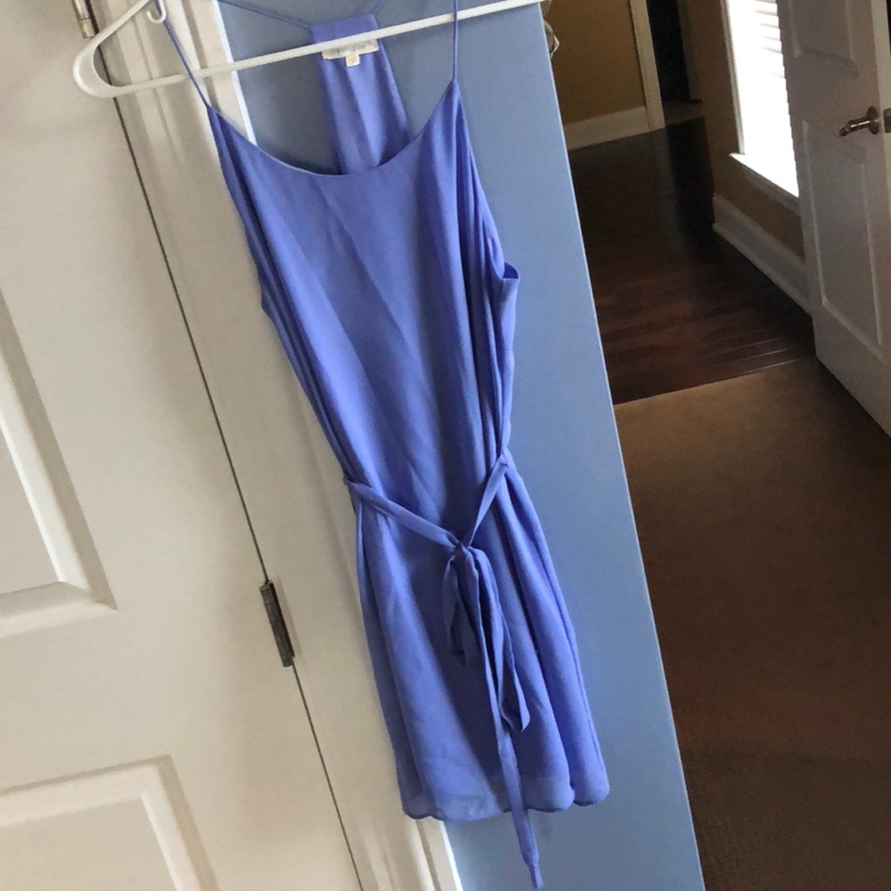 Vestique Skinny Strap Dress w/ Tie